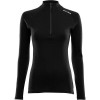 Aclima Термокофта жіноча  WarmWool 200 Mock Neck Women 103258 L Jet Black (7034041059584) - зображення 1