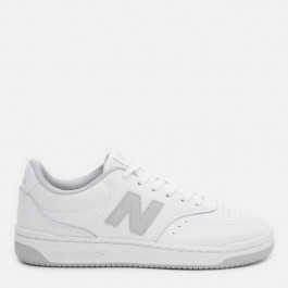   New Balance Жіночі кеди низькі  BB80 BB80GRY 37 (4.5US) 22.5 см Білий/Сірий (197375683225)