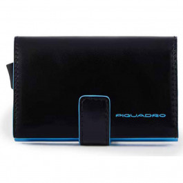   Piquadro Кредитница  Blue Square (B2) Black PP5649B2BLR_N