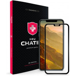   NEU Chatel Full 3D Crystal для iPhone X/XS/11 Pro Black (NEU3DCMXSB)