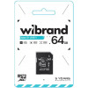 Wibrand 64 GB mictoSD UHS-I Class 10 (WICDXU1/64GB-A) - зображення 2