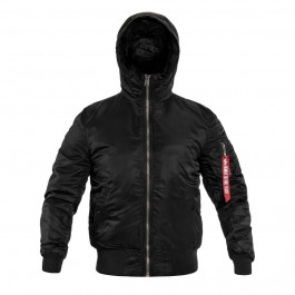 Alpha Industries Куртка  MA-1 Hooded - Black XXL