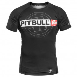   Pitbull Термоактивна футболка  Rashguard Hilltop Sports II - Black XL