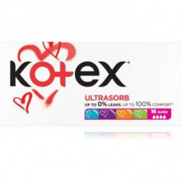   Kotex Ultra Sorb Super тампони 16 кс