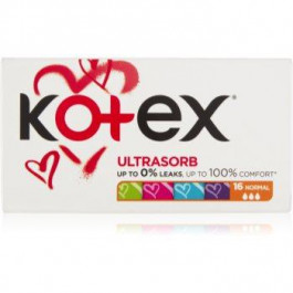   Kotex Ultra Sorb Normal тампони 16 кс