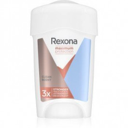   Rexona Maximum Protection Clean Scent кремовий антиперспірант проти надмірного потовиділення 45 мл