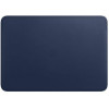 Apple Leather Sleeve for 16" MacBook Pro - Midnight Blue (MWVC2) - зображення 1