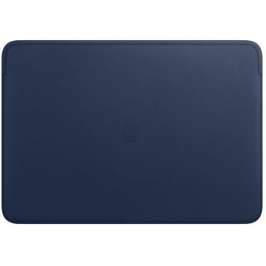 Apple Leather Sleeve for 16" MacBook Pro - Midnight Blue (MWVC2) - зображення 1