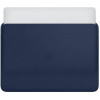 Apple Leather Sleeve for 16" MacBook Pro - Midnight Blue (MWVC2) - зображення 3