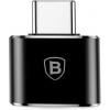 Baseus USB Female To Type-C Male Adapter Converter Black (CATOTG-01) - зображення 3