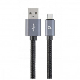   Cablexpert USB For Type-C 1,8M Black (CCB-mUSB2B-AMCM-6)