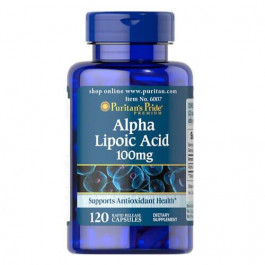   Puritan's Pride Alpha Lipoic Acid 100 mg 120 капс