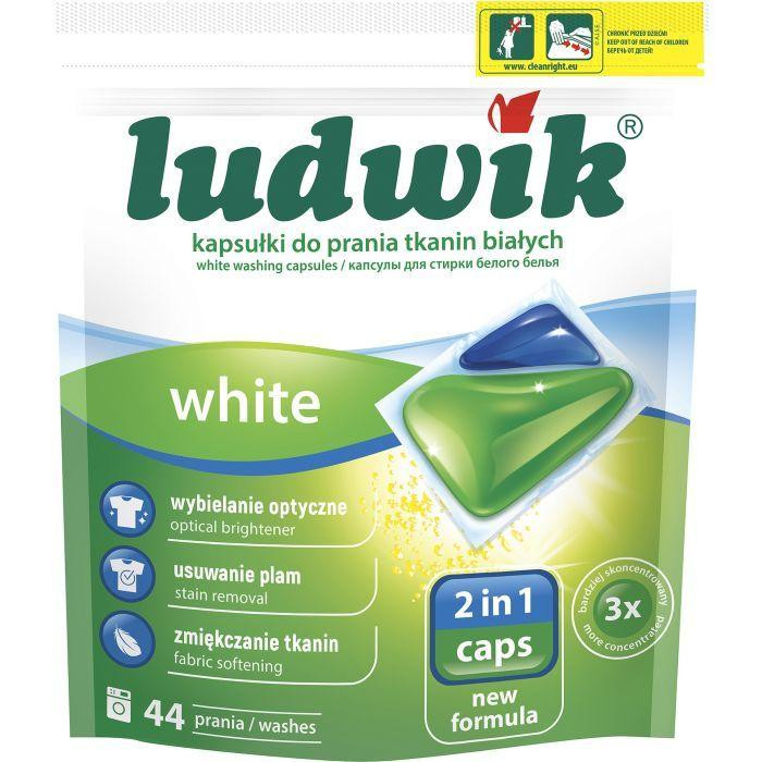 Ludwik Капсули White 2 в 1 44 шт. (5900498025774) - зображення 1