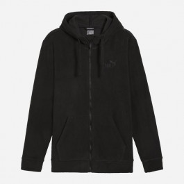   PUMA Толстовка утеплена на блискавці чоловіча  Ess Elevated Full-Zip Hoodie 68189301 L Чорна (40679799276