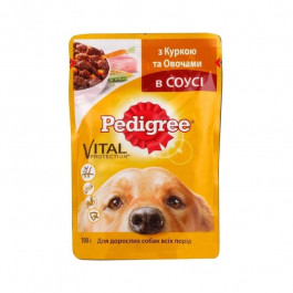   Pedigree Курица и овощи в соусе 100 г (5900951017322)