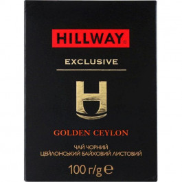   Hillway Чай чорний  Golden Ceylon, 100 г (879802) (8886300990829)