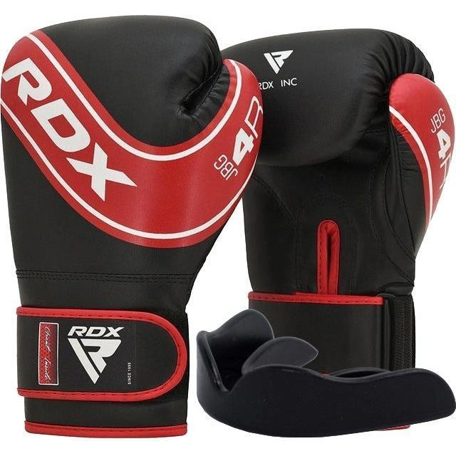 RDX Боксерські рукавички 4B Robo Kids, 6oz Red/Black (JBG-4R-6oz) - зображення 1