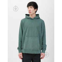   4F Худі чоловіче  Sweatshirt M1026 4FWSS24TSWSM1026-44S M Зелене (5904698701964)