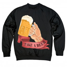   TKT Import Світшот бавовняний з принтом Beer Time in Black  750090-black M