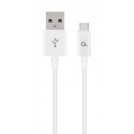   Cablexpert USB2.0 CM/AM White 1m (CC-USB2P-AMCM-1M-W)