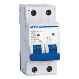   Chint NB1-63DC 2P C1A DC500V 6kA (182713)