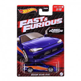   Hot Wheels Nissan Silvia (S15) Fast & Furious 1:64 HNR93 Blue