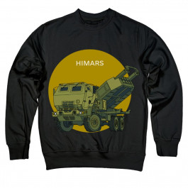   TKT Import Світшот бавовняний з принтом HIMARS in Black  7500143-black L