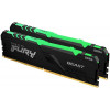 Kingston FURY 64 GB (2x32GB) DDR4 3200 MHz Beast RGB (KF432C16BBAK2/64) - зображення 1