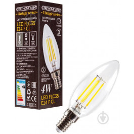   Светкомплект LED Vintage Fil C35 4W E14 4500K 220V прозрачная