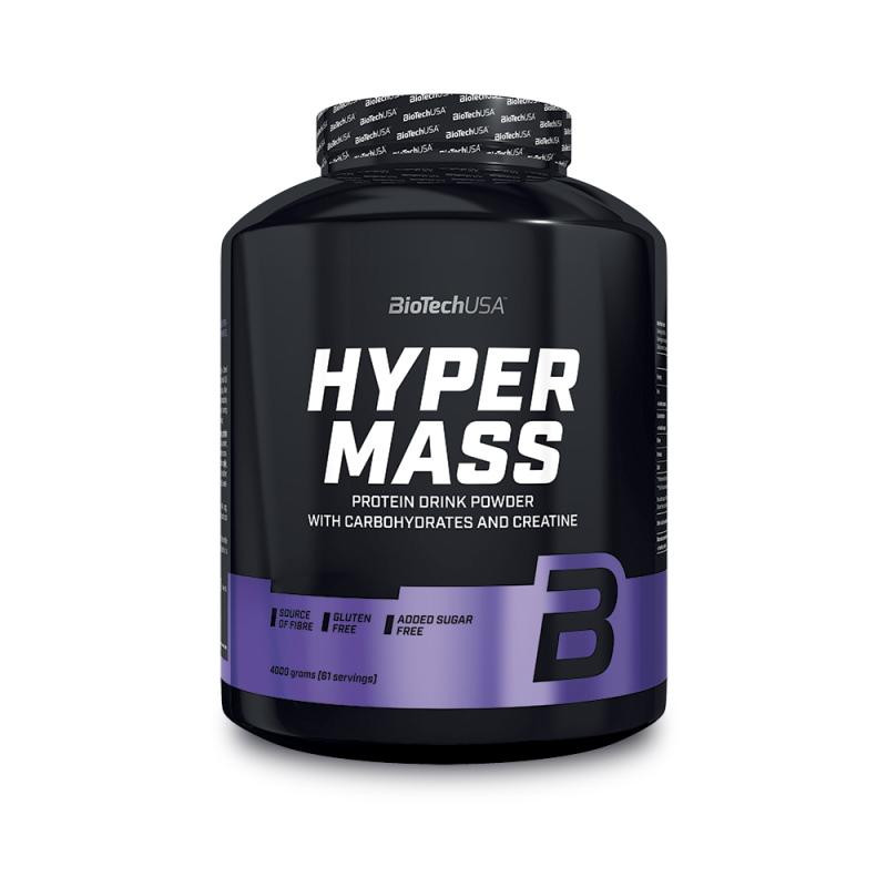 BiotechUSA Hyper Mass 4000 g /61 servings/ Cookies Cream - зображення 1