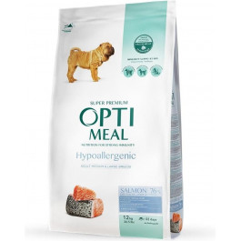   Optimeal Hypoallergenic Medium с лососем 12 кг