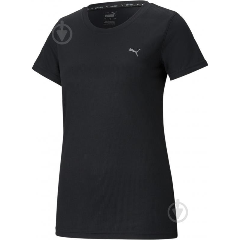 PUMA Чорна жіноча футболка  PERFORMANCE TEE W 520311/01 - зображення 1