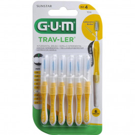   Sunstar GUM Межзубные щетки  Trav-Ler 1.3 мм (7630019900201)