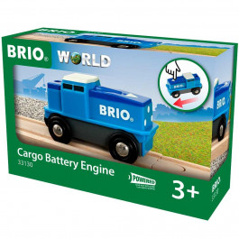   Brio Грузовой локомотив для железной дороги  на батарейках (33130)