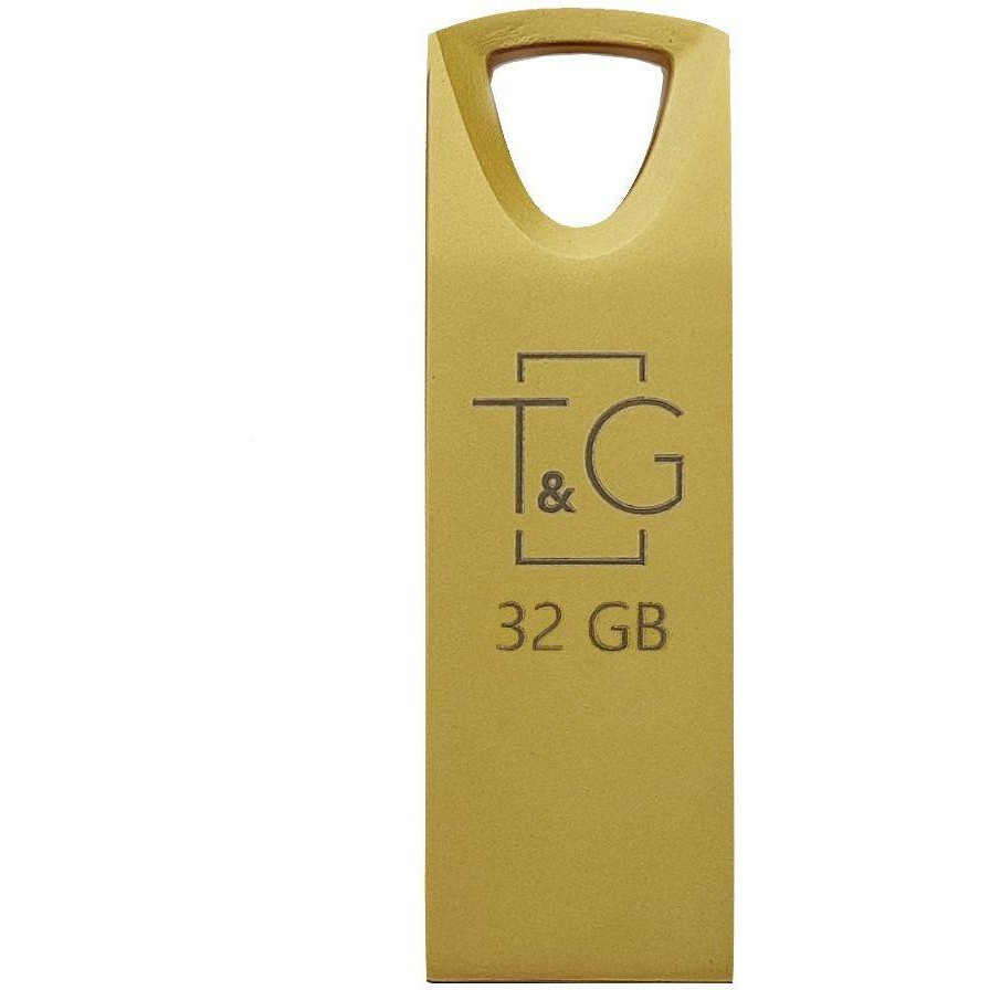 T&G 32 GB 117 Metal Series Gold (TG117GD-32G) - зображення 1