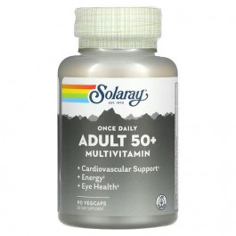   Solaray Once Daily Adult 50+ Multivitamin 90 рослинних капсул