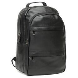 Keizer Leather Backpack (K1883-black) - зображення 1