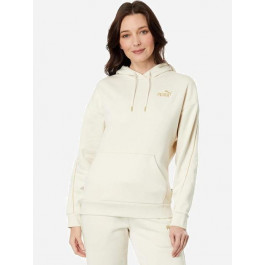   PUMA Худі жіноче  Ess+ Minimal Gold Hoodie 68001987 S Alpine Snow (4099685203345)