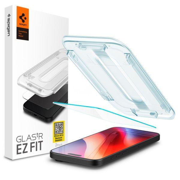 Spigen EZ Fit GLAS.tR (2 шт) для Samsung Galaxy S24 Ultra Clear (AGL0793) - зображення 1