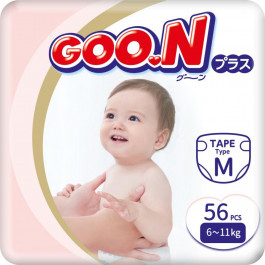   Goo.N Plus, M, 56 шт