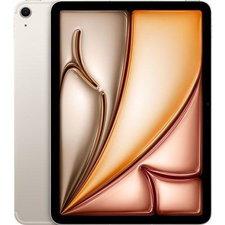 Apple iPad Air 11 2024 Wi-Fi + Cellular 256GB Starlight (MUXK3) - зображення 1