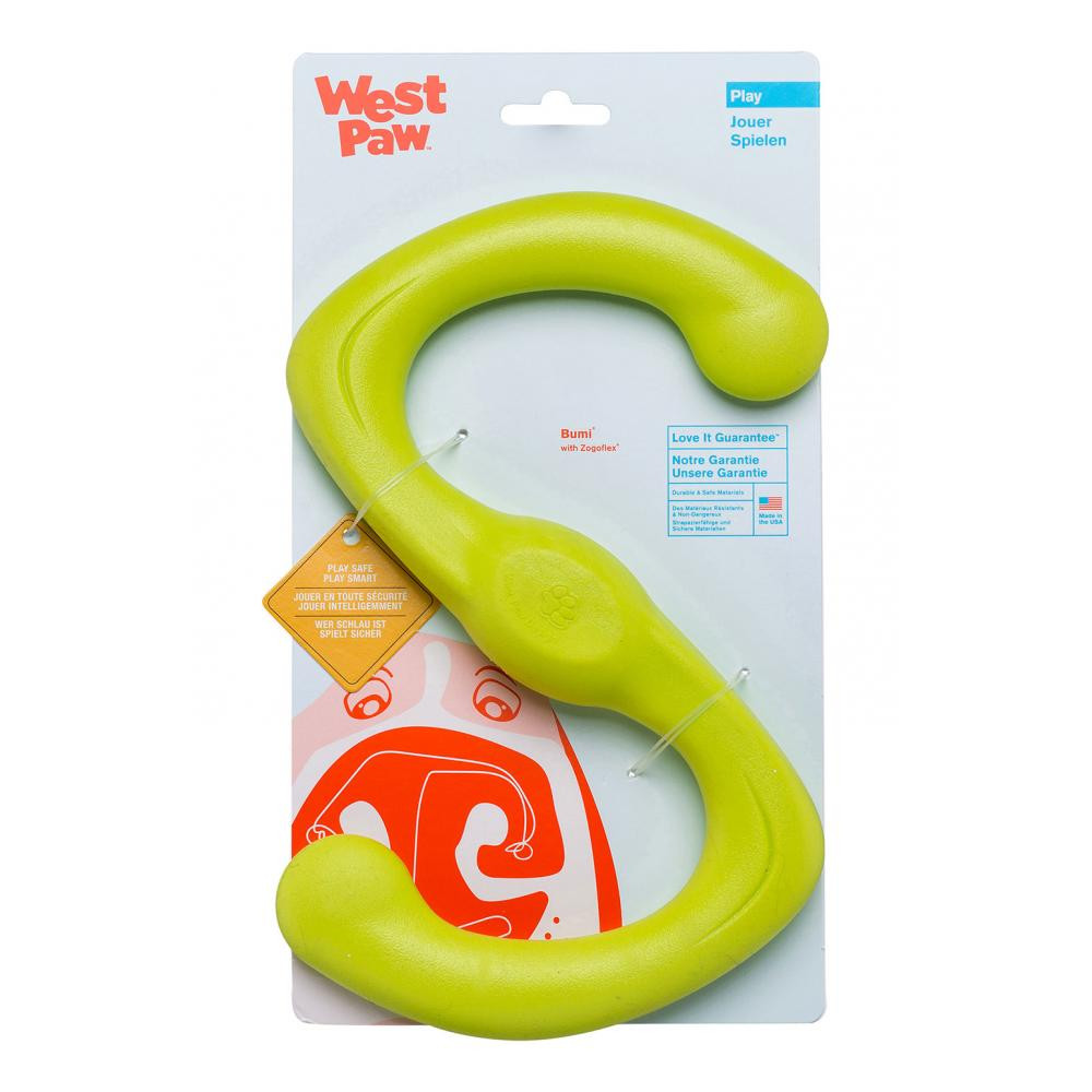 West Paw Игрушка для собак Bumi Small Green ZG050GRN 21 см (747473621478) - зображення 1