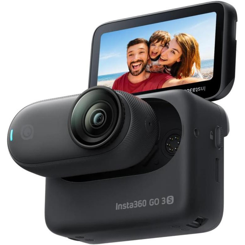 Insta360 GO 3S 4K Standard Bundle 64GB Black (CINSAATA_GO3S14) - зображення 1