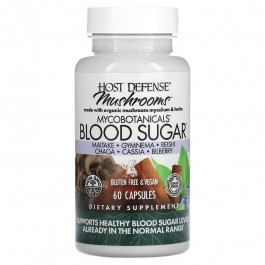   Host Defense MycoBotanicals Blood Sugar 60 капсул