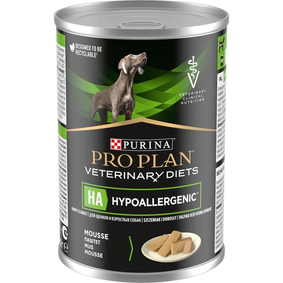 Pro Plan Veterinary Diets Dog HA Hypoallergenic 400 г (7613036689427) - зображення 1