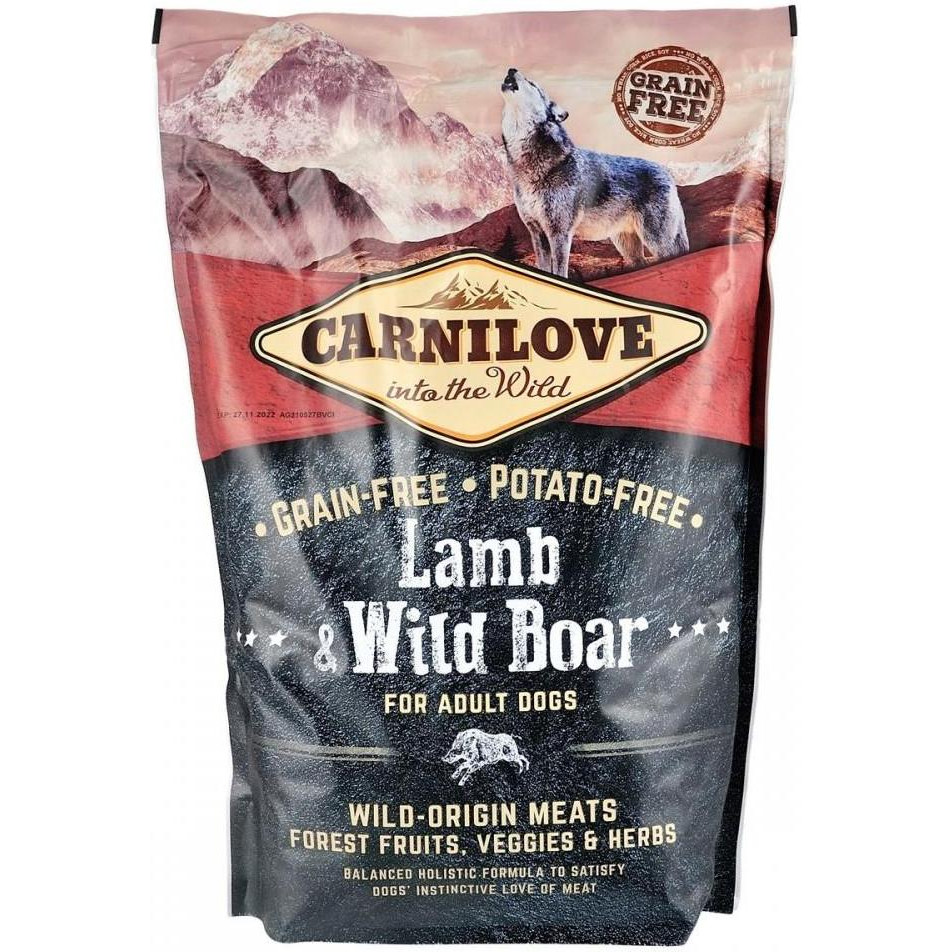 Carnilove Lamb & Wild Boar 1,5 кг 150824/8983 - зображення 1