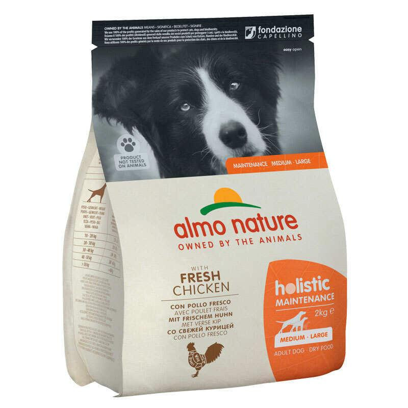 Almo Nature Holistic With Fresh Meat Medium & Large Adult Chicken 2 кг (8001154122107) - зображення 1