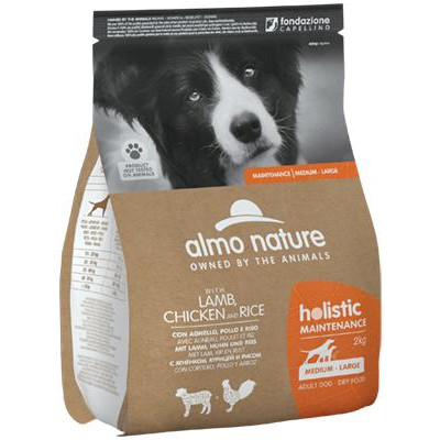 Almo Nature Holistic Medium & Large Adult Lamb & Chicken 2 кг (6921) - зображення 1