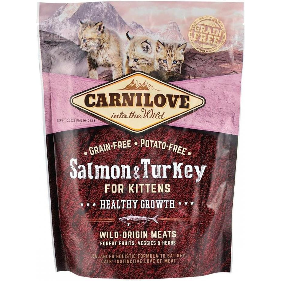 Carnilove Salmon & Turkey Kitten 0,4 кг 170190/2232 - зображення 1