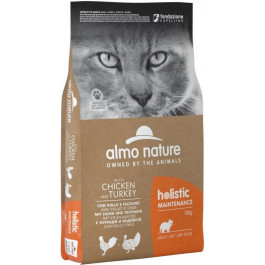   Almo Nature Holistic Cat Chicken & Turkey 12 кг (8001154127577)